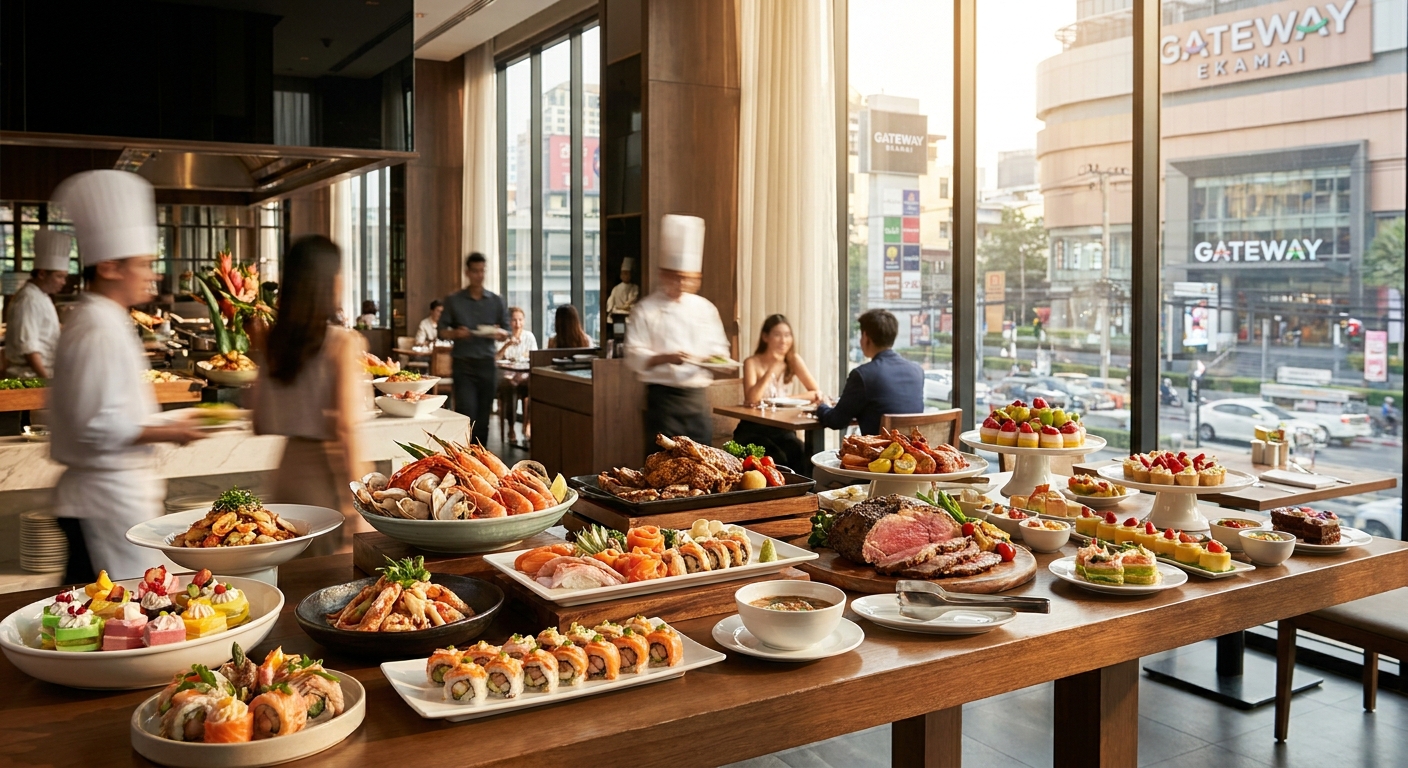 Buffet near Gateway Ekamai Bangkok