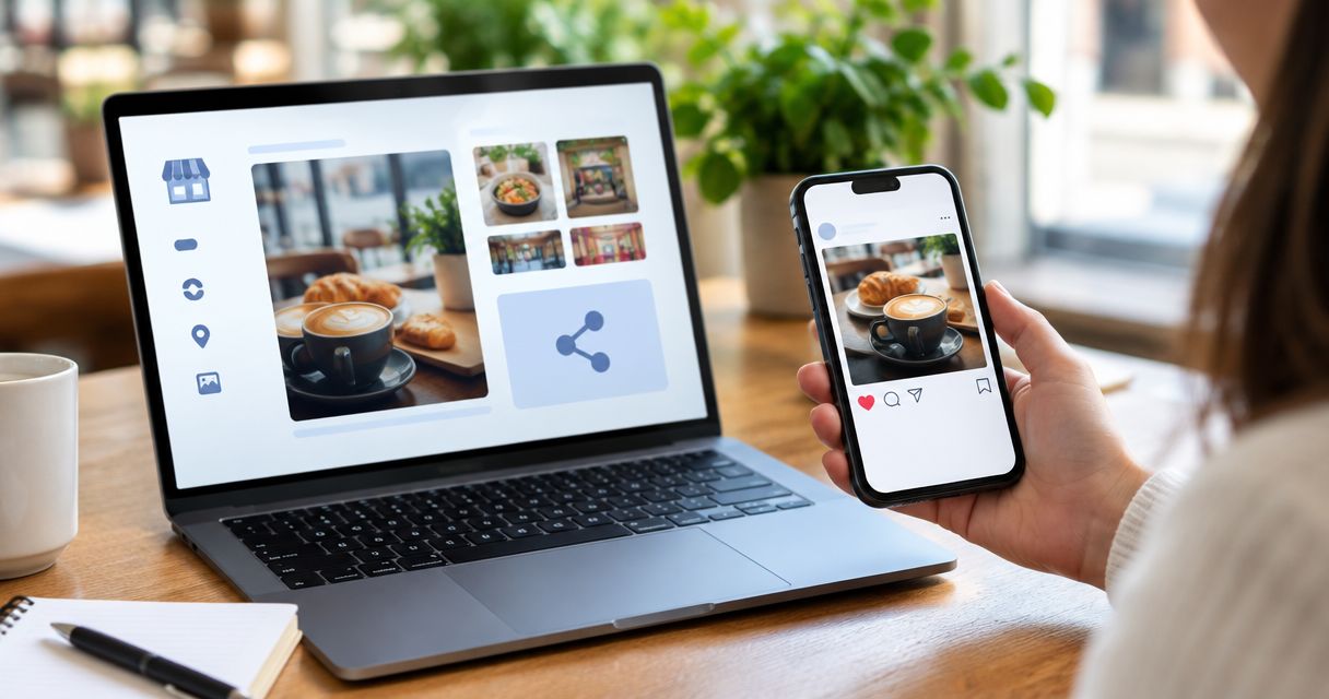 Automatically share local specials to Instagram from HometownFirst