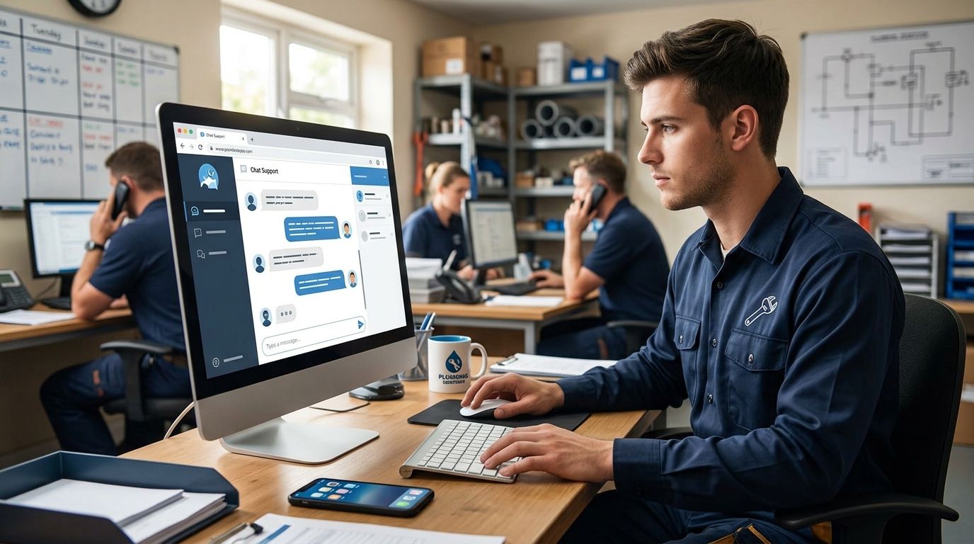 Best AI chatbot for plumbing company websites