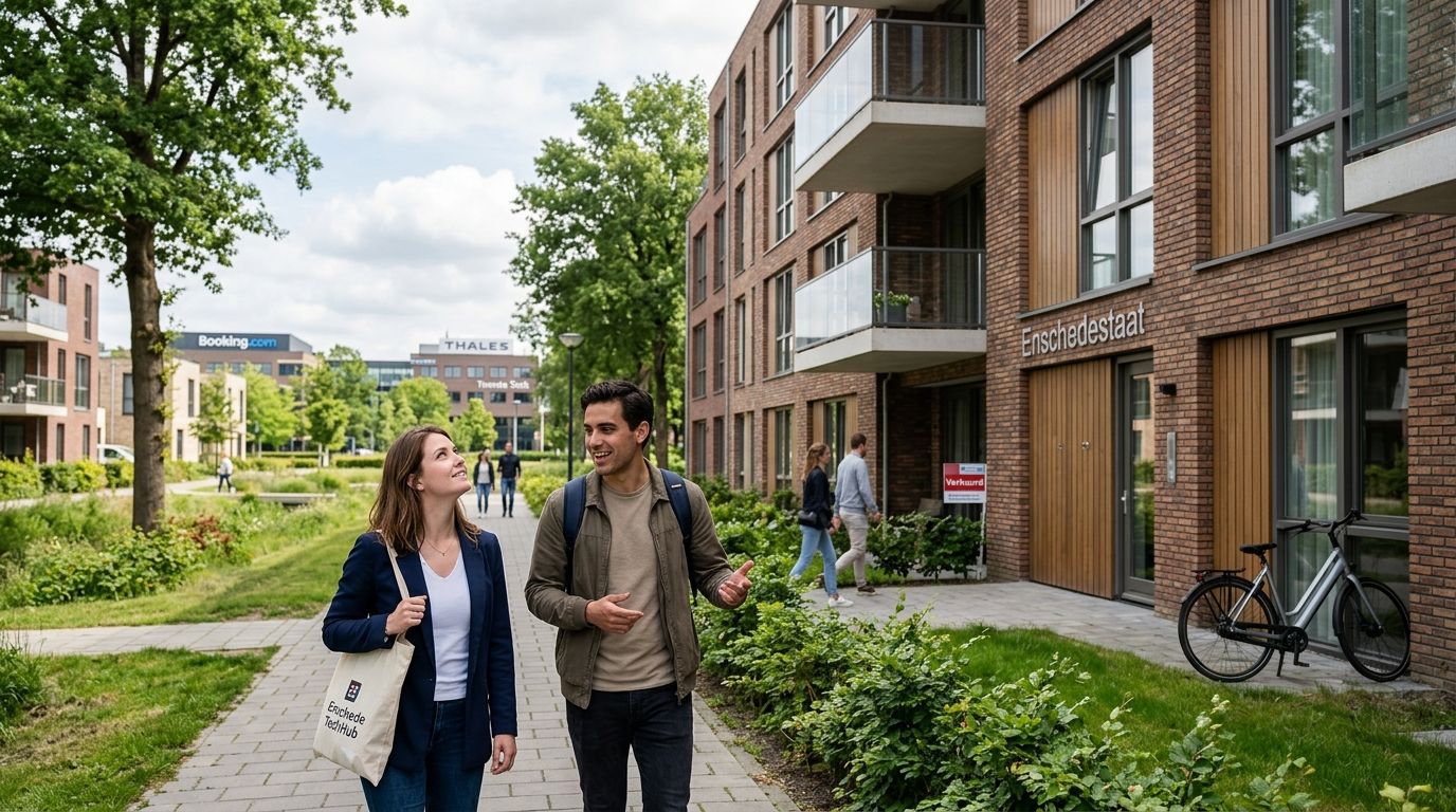 Apartments for rent in Enschede for tech company relocations