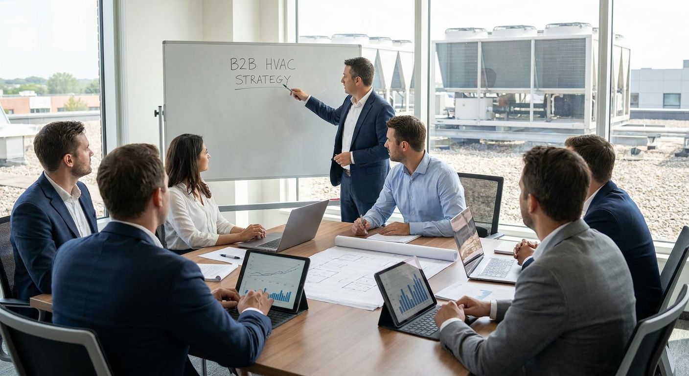 Marketing agencies for B2B and commercial HVAC accounts