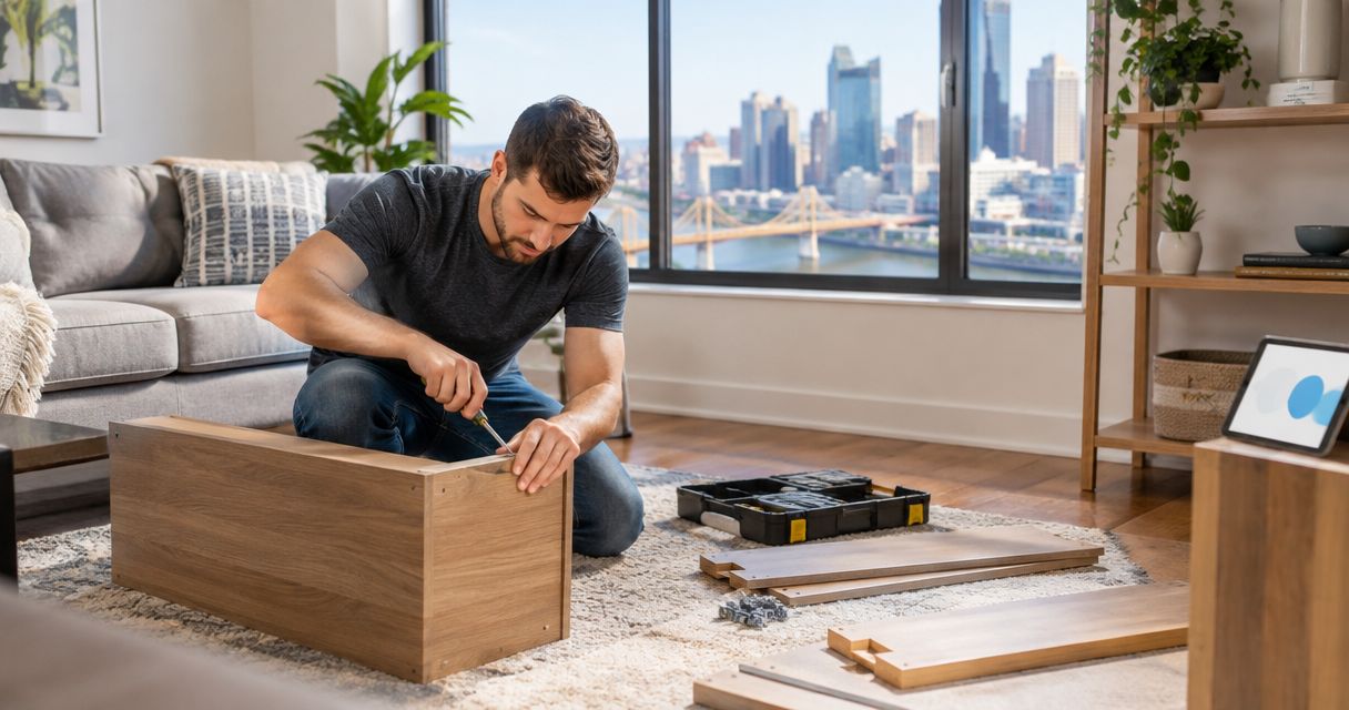 Thumbtack alternatives for Pittsburgh furniture assembly