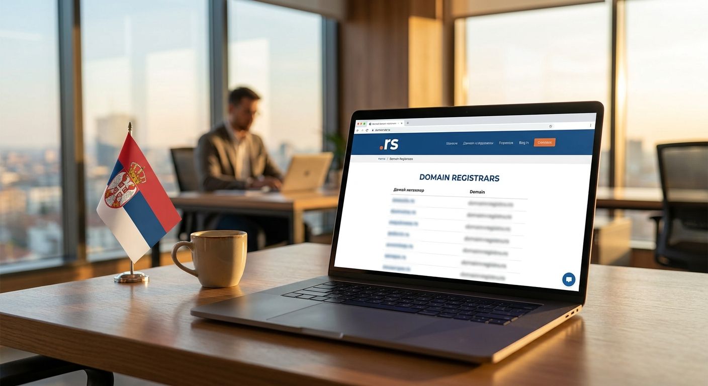 Best domain registrars in Serbia 2026