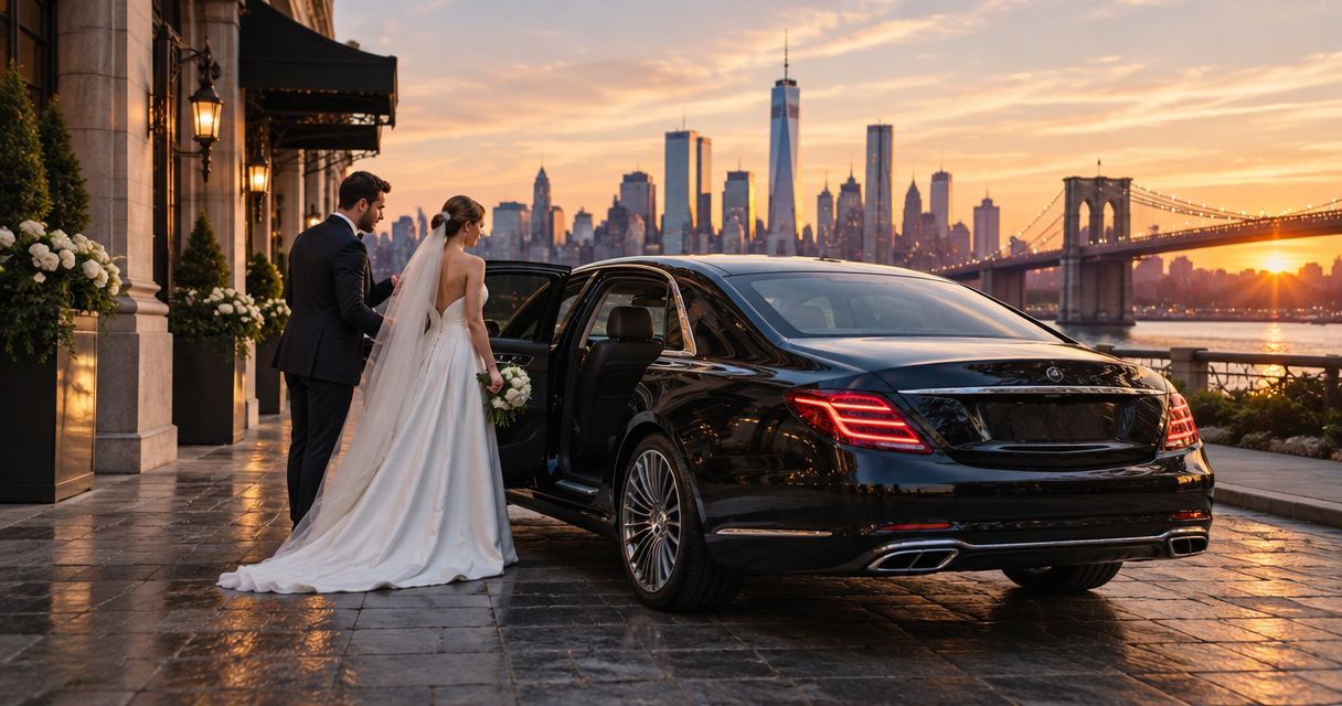 Best luxury cars for a multi-venue wedding day in New York