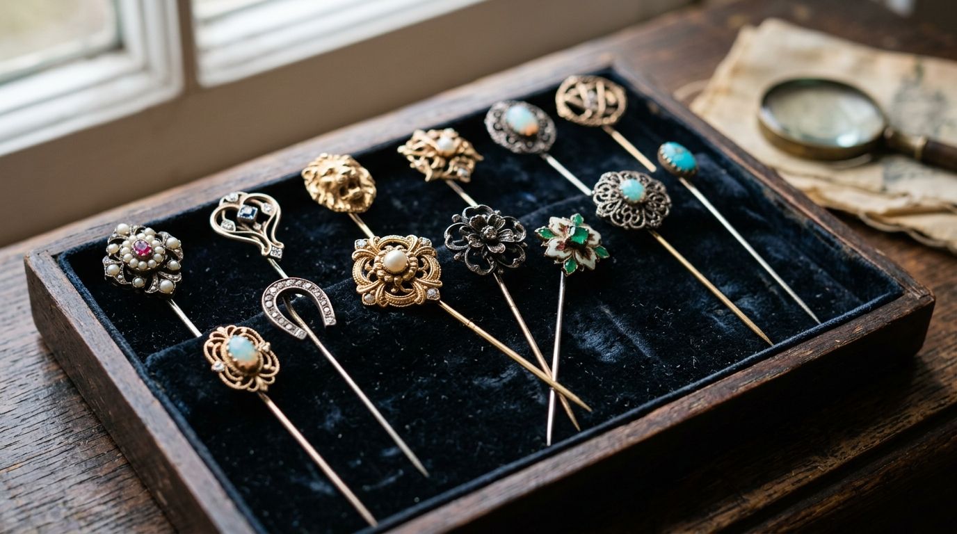 Stickpins for antique accessory collectors