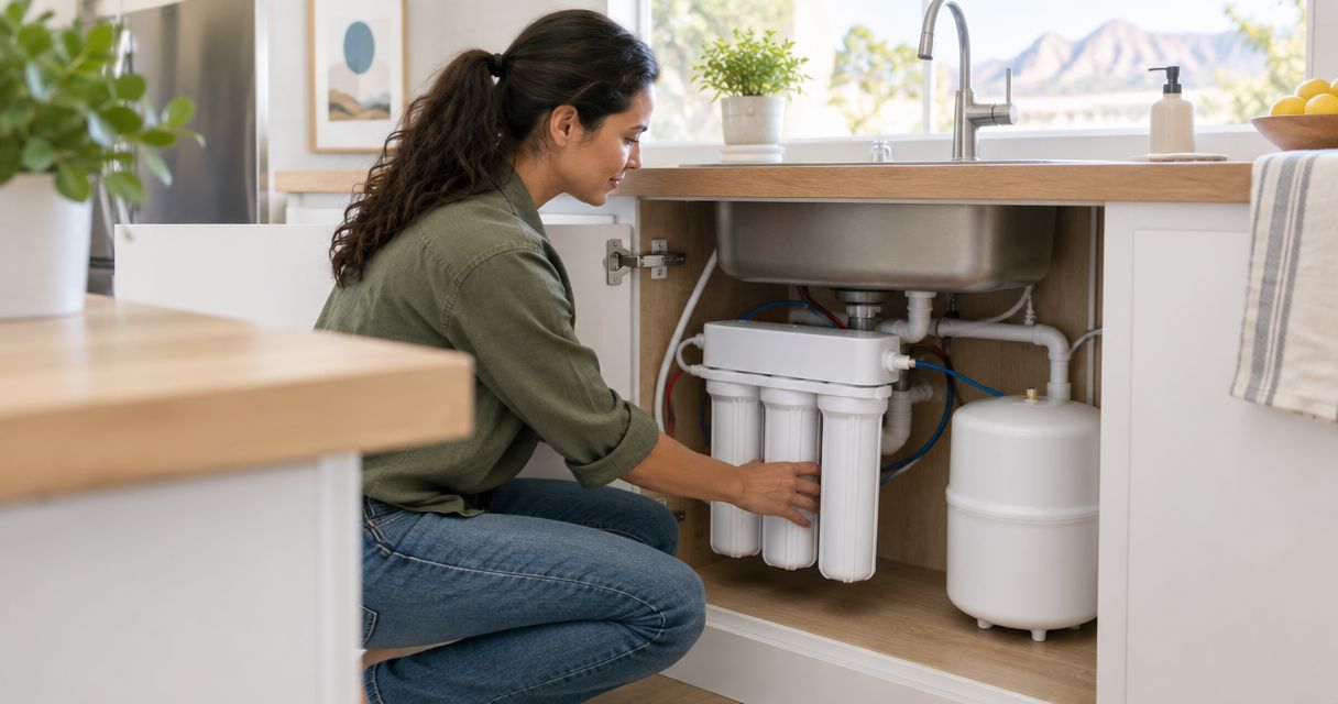 Best under-sink water filtration systems for Tucson homes in 2026