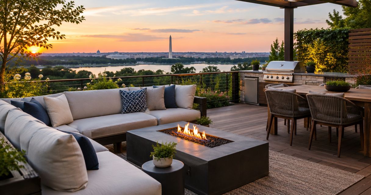 Best outdoor living space contractors in Washington DC 2026