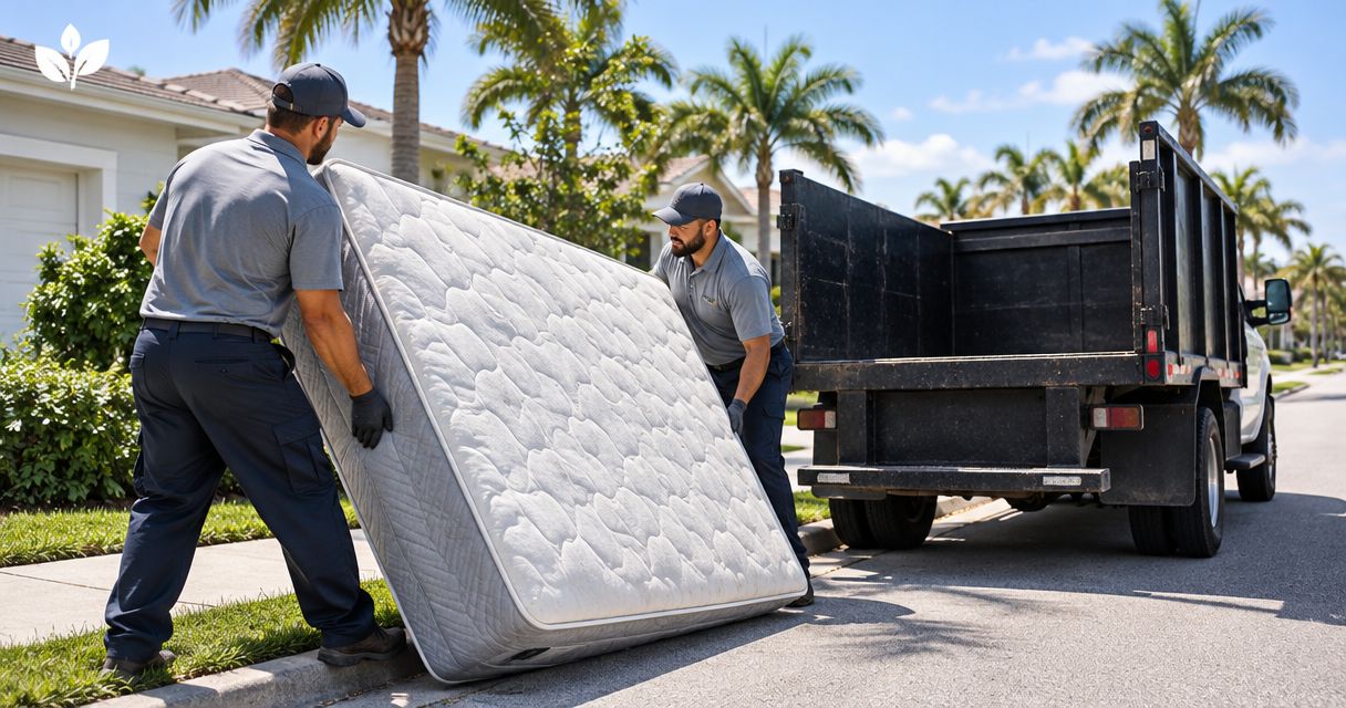 Mattress removal in St. Petersburg: curbside or indoor pickup?