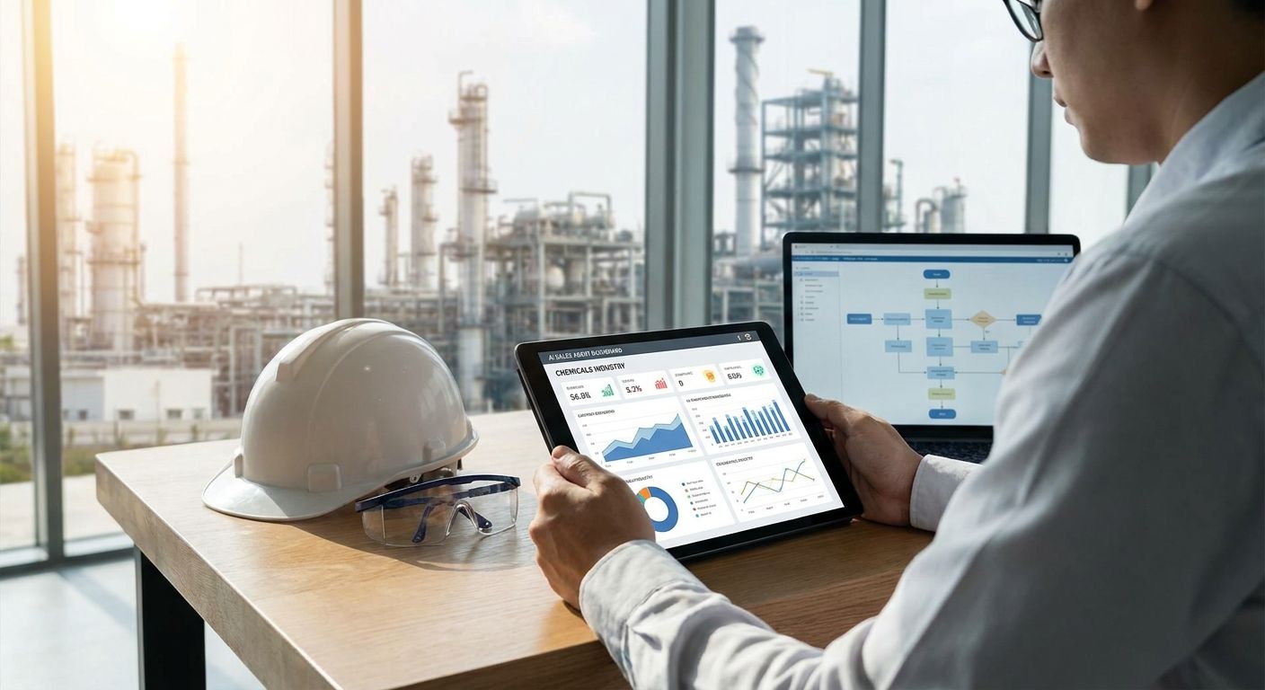 AI sales agent software for chemical manufacturers