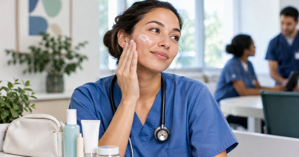 Skincare for nurses and healthcare workers: complete 2026 guide