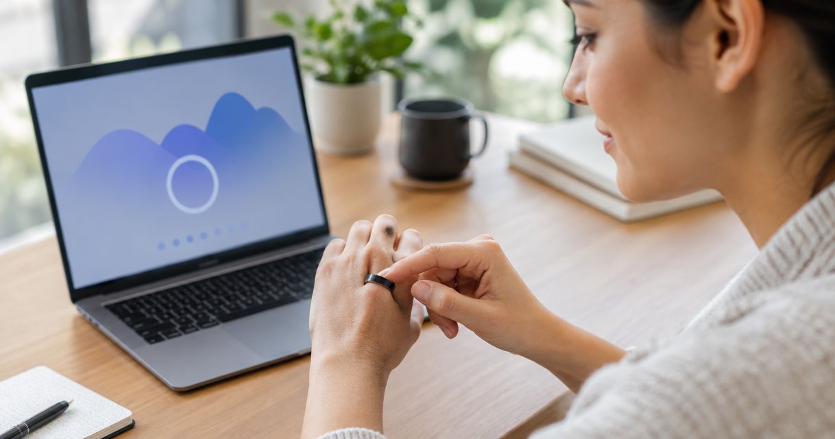 How does a smart ring know when to start recording?