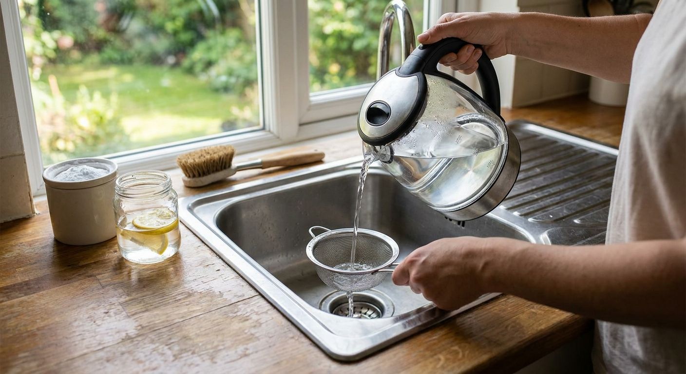 How to prevent grease buildup in kitchen drains