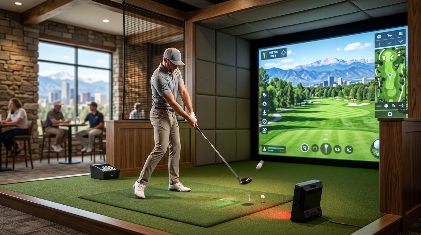Best 7 golf simulators in Denver in 2026