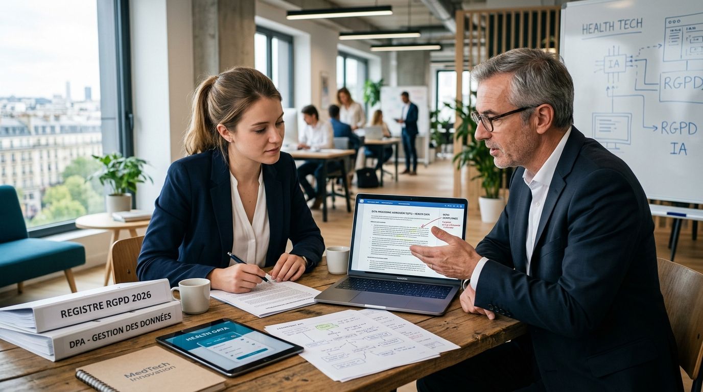 DPA RGPD pour startups healthtech : guide complet 2026