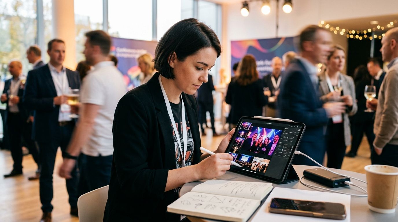 Best mobile apps for on-site event photo editing