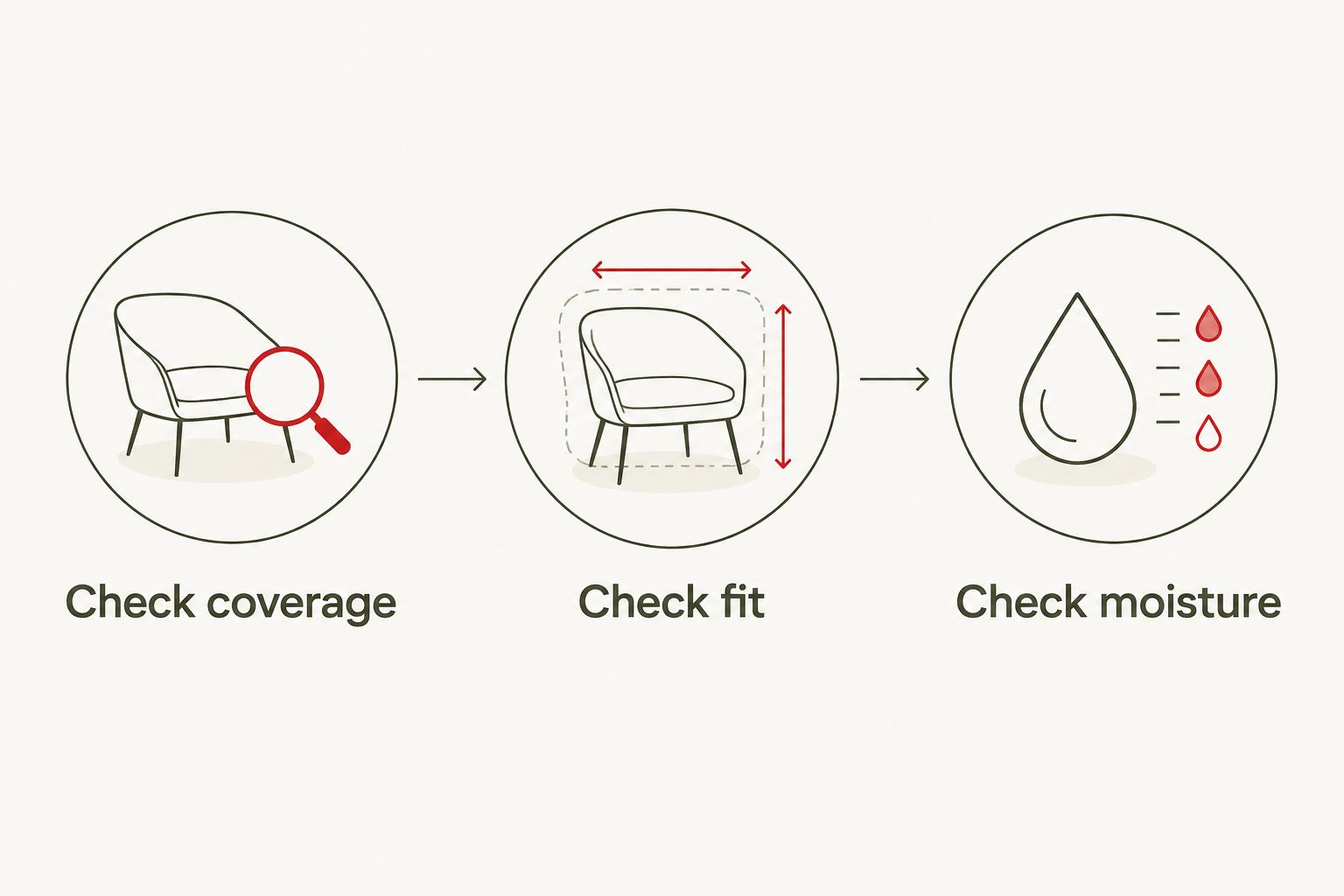 Fit check showing coverage, fit and moisture checks before choosing a balaclava