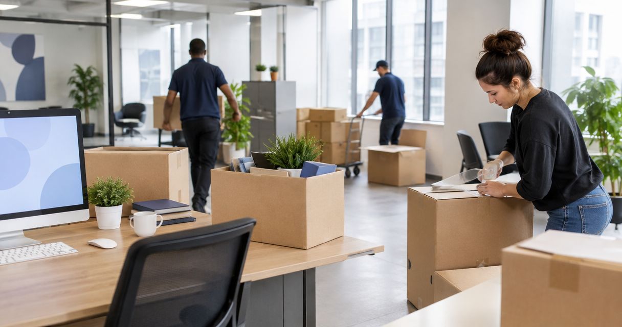 How long does a commercial office move take?