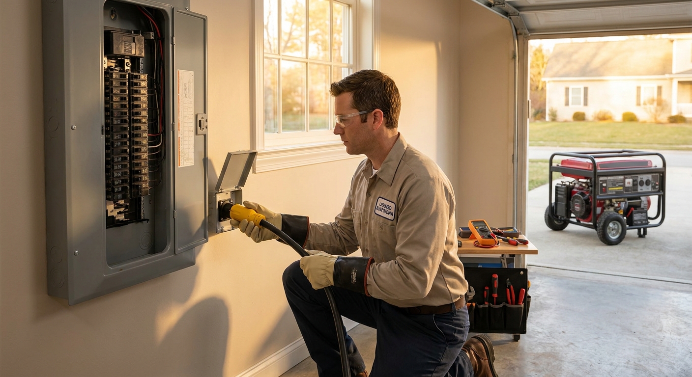 How to connect a generator to your home's electrical panel