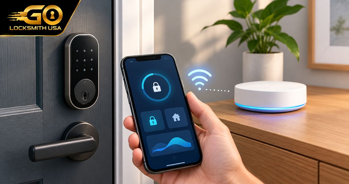 How to connect a smart lock to a Samsung SmartThings hub