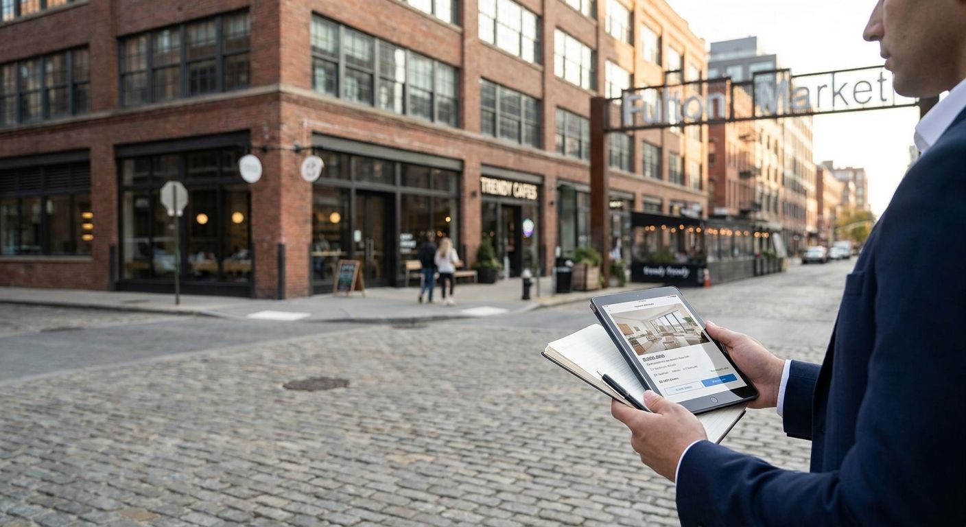 How to prepare for an apartment tour in Fulton Market