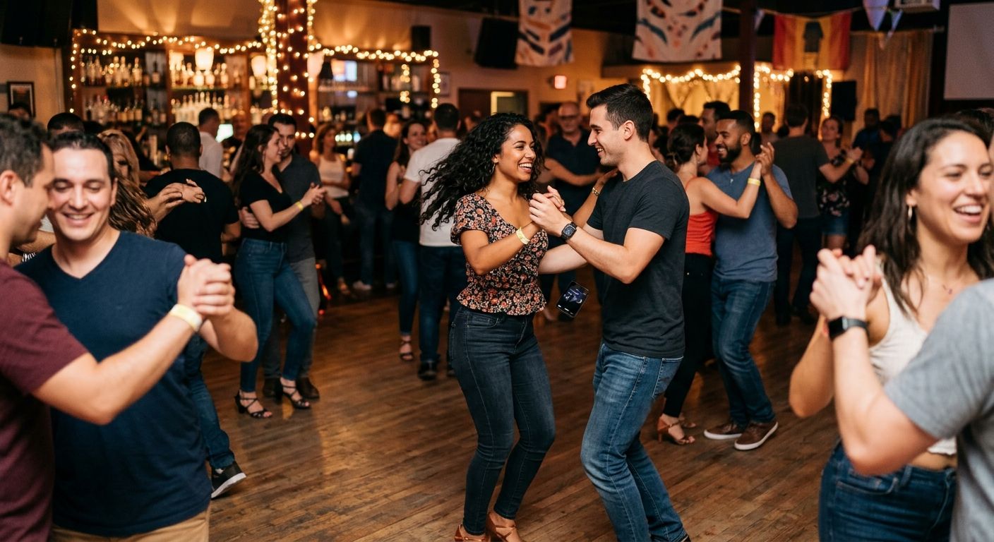 Influencer marketing for salsa and social dance nights