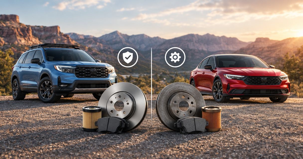 Genuine Honda parts or aftermarket: how should you choose?