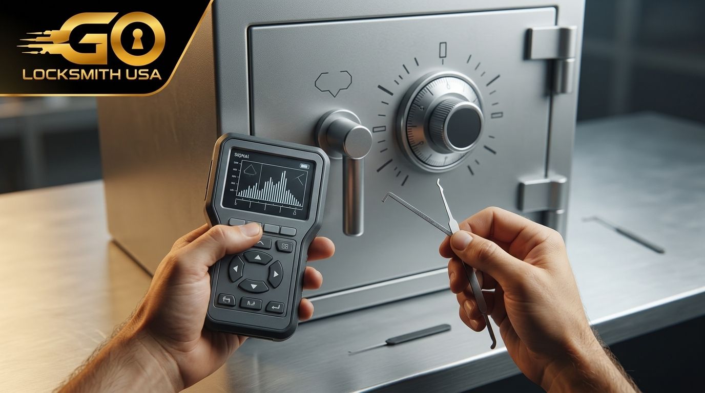 How long does it take to open a locked safe?