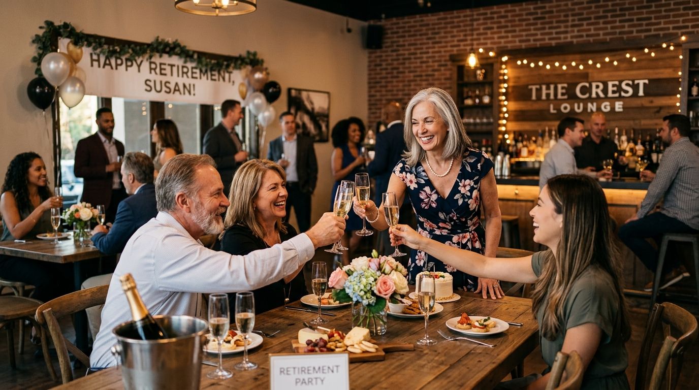 How to plan a retirement party at a Santa Clarita lounge