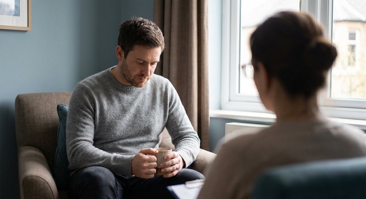 Therapy for men managing anxiety and depression