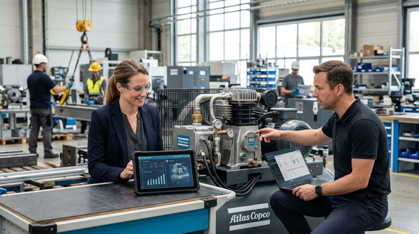 AI sales agent software for compressor manufacturers