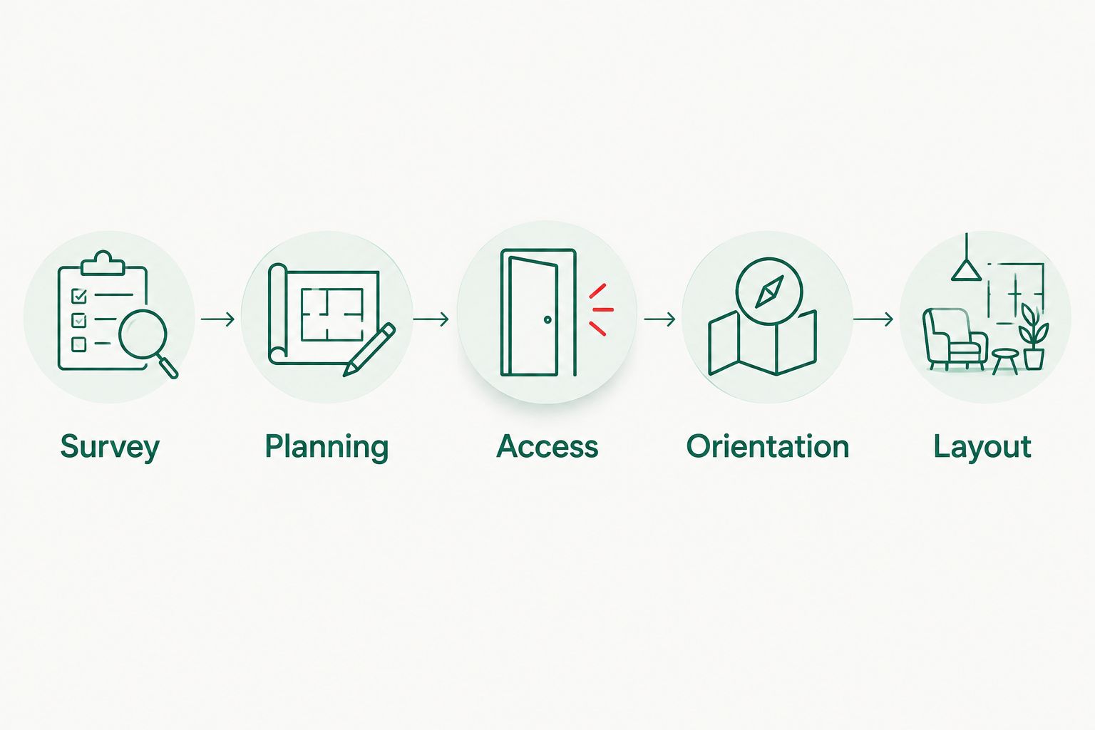 Five checks for choosing a duplex plan: survey, planning, access, orientation and layout