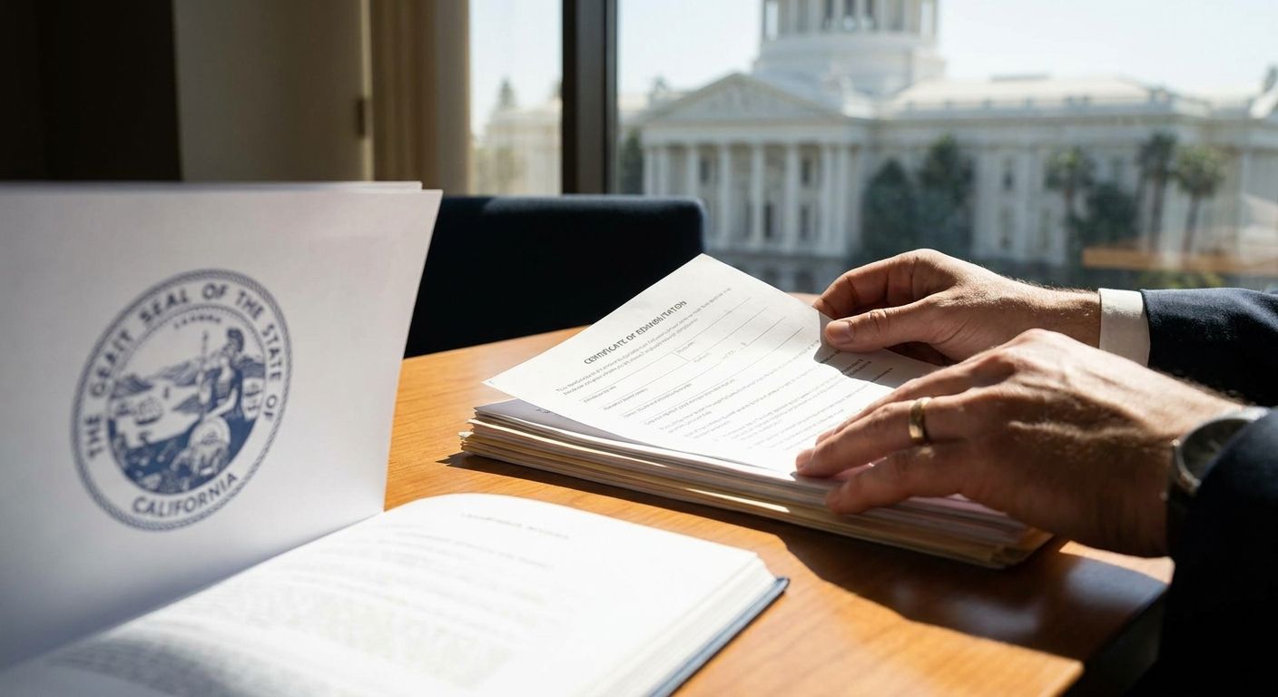 How to petition for a certificate of rehabilitation in California