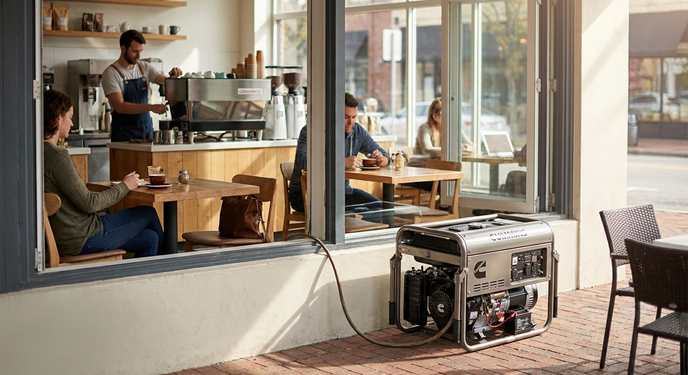 Best generators for coffee shops and cafes