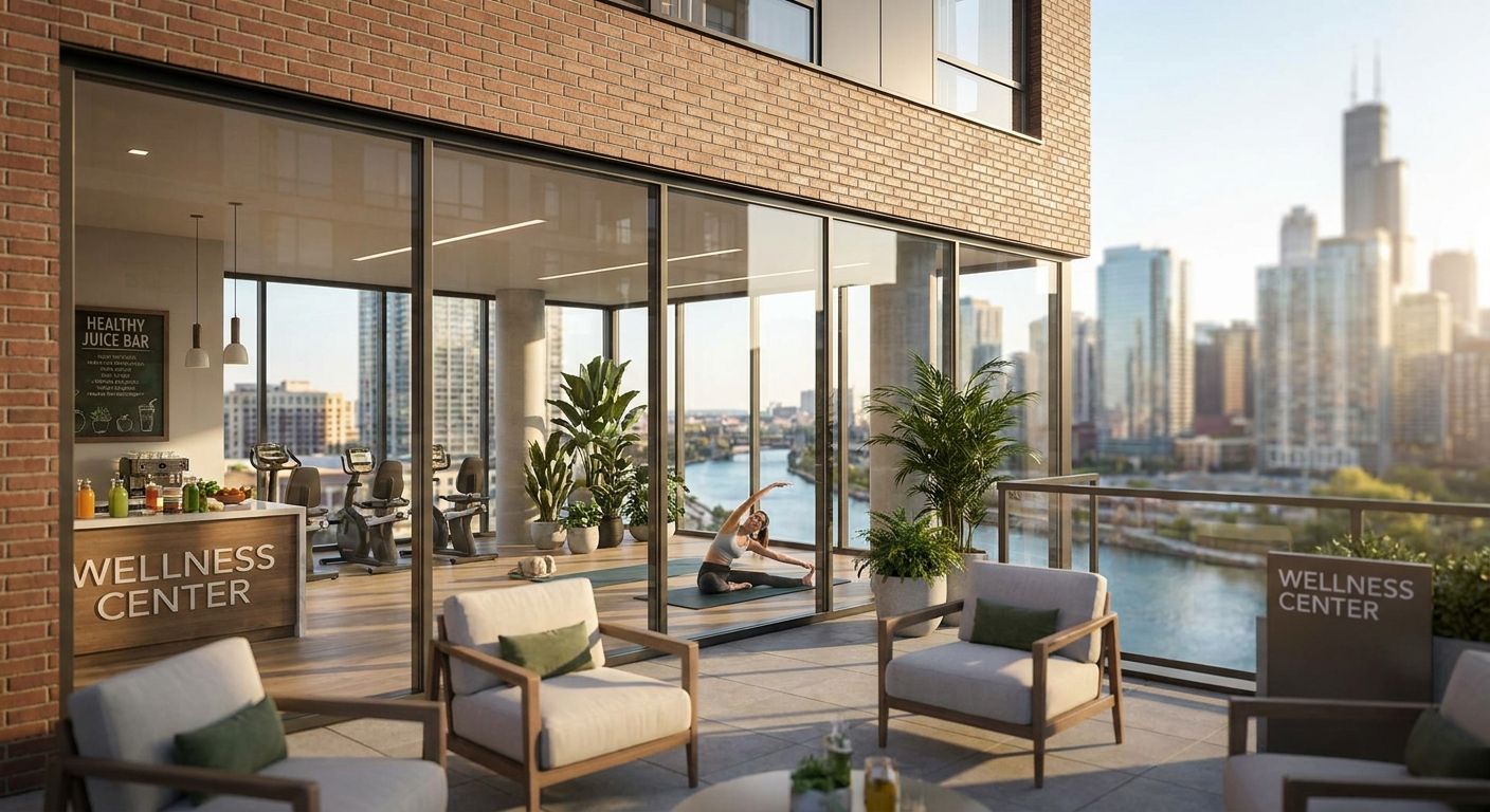 Best apartments in Chicago with resident wellness programs