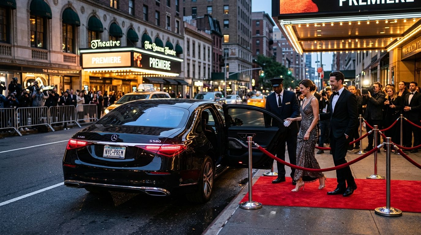Best luxury sedan service for red carpet and premiere events in NYC