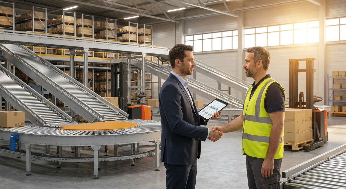 Sales automation for material handling distributors