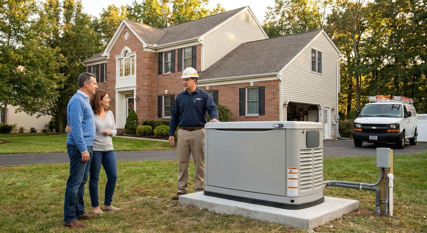 Whole house generator installation for NJ homeowners