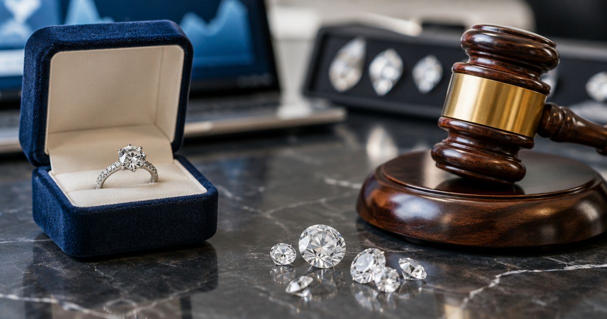 How much can you save buying diamonds at auction vs. retail?