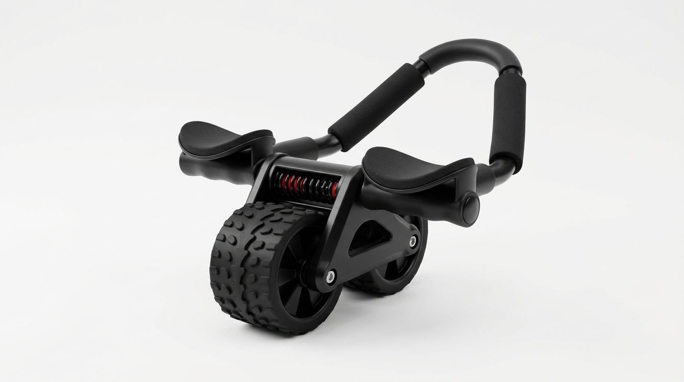 Does an ab roller with elbow support help you roll back?