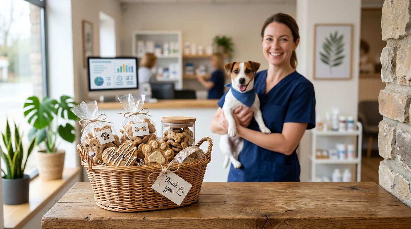 Dog bakery gifts for vet clinics: complete 2026 guide