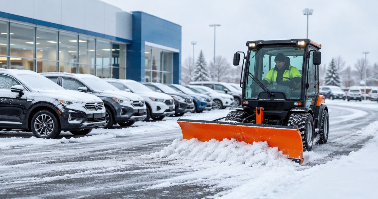 Snow removal for auto dealerships: complete 2026 guide