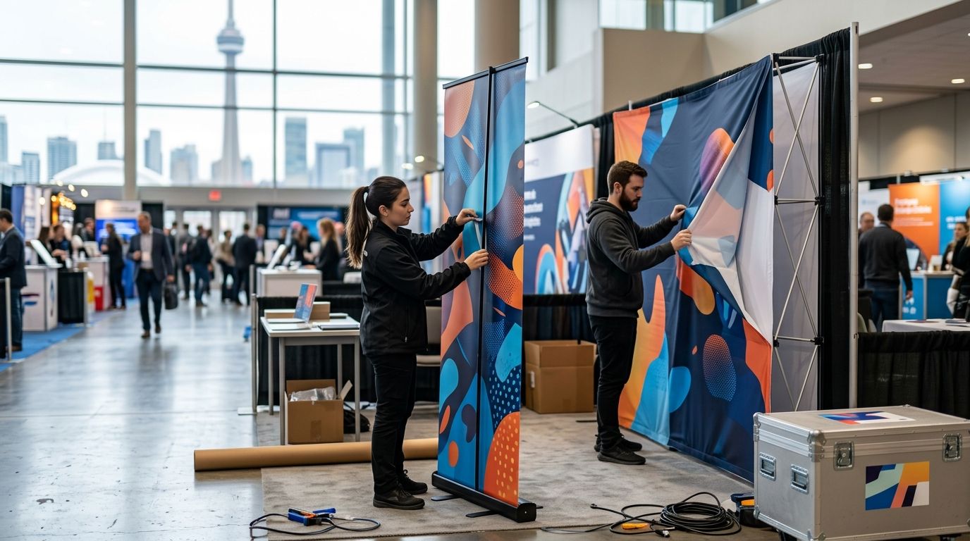 Last-Minute Trade Show Signage Toronto | Same Day & 24Hr