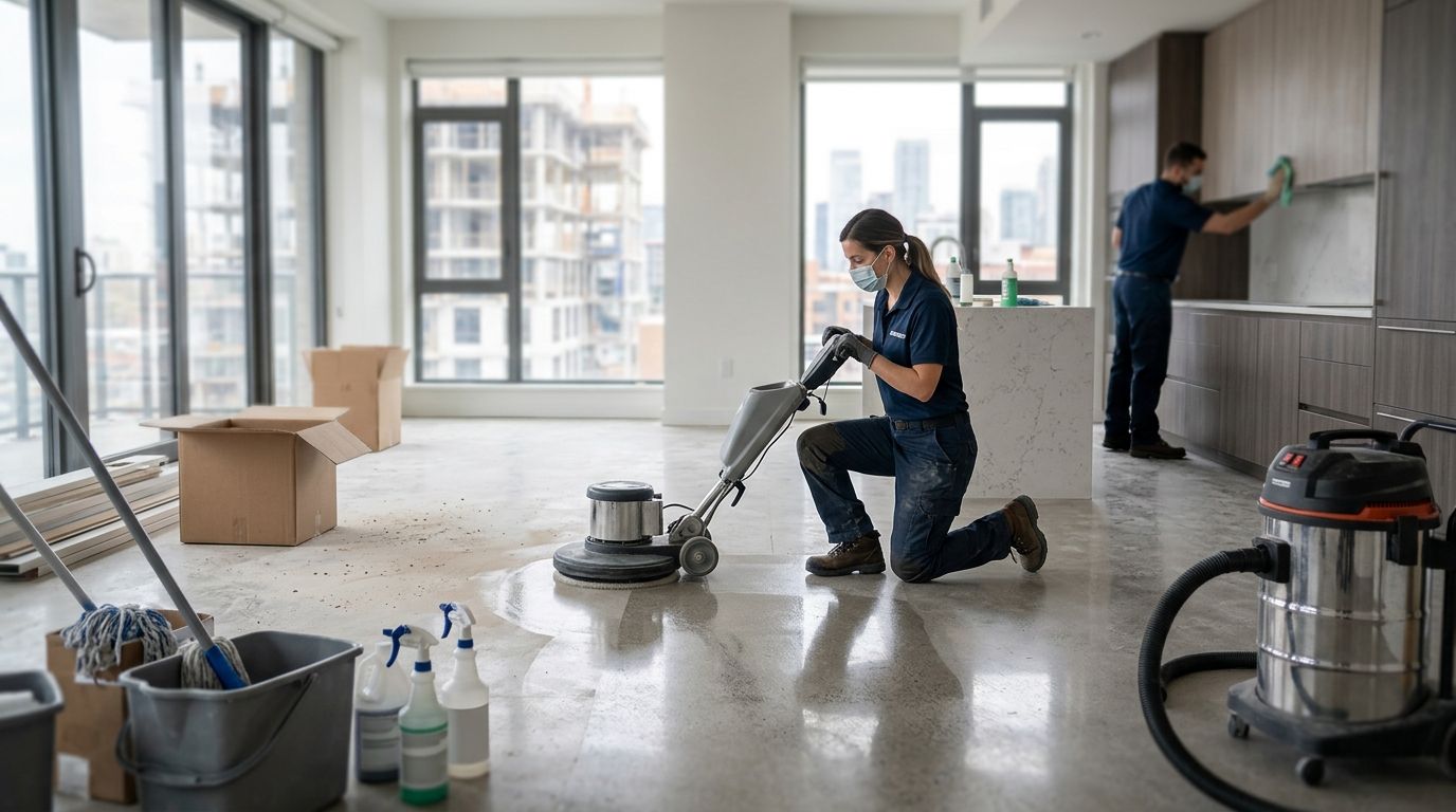 Marketing for post-construction cleanup companies