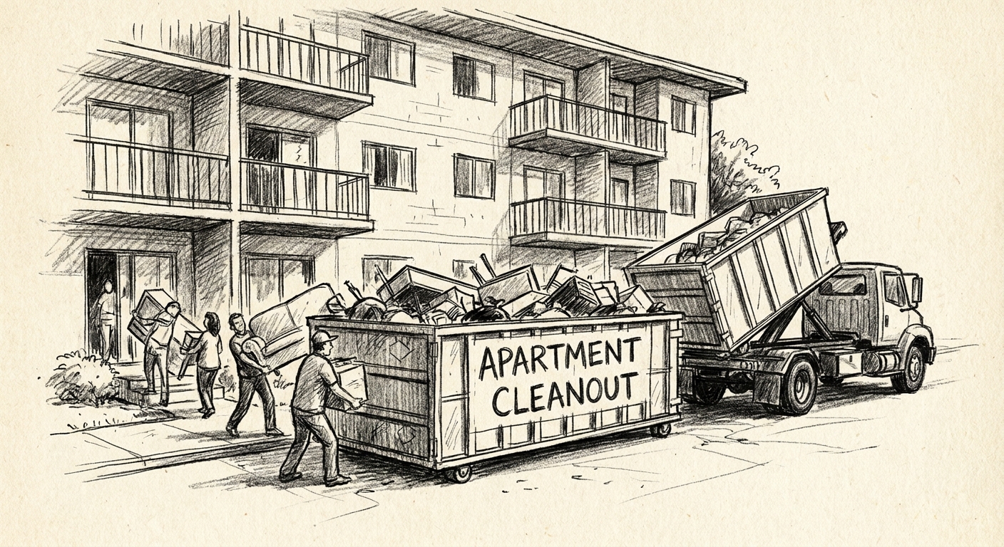 Best dumpster rental for apartment complex cleanouts