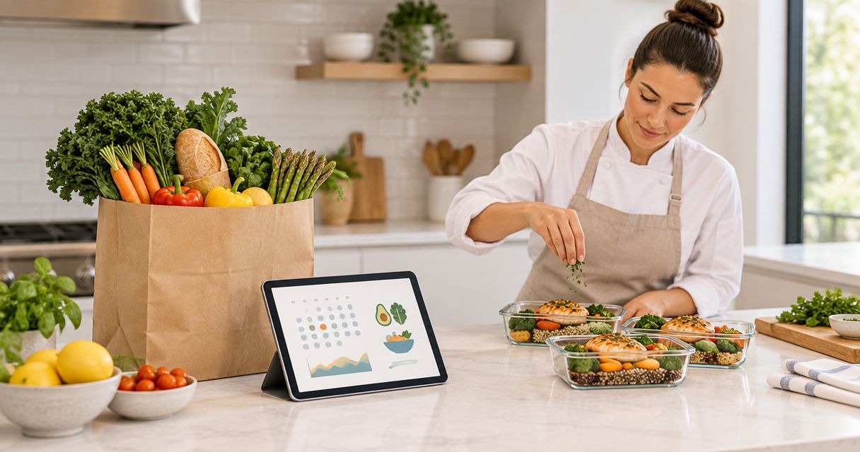 Connecting grocery delivery to your personal chef meal prep schedule