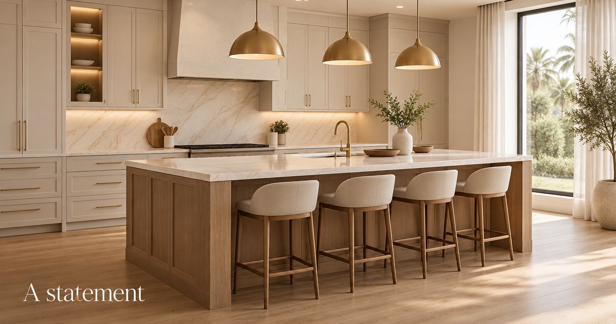 How do you choose finishes for custom cabinets in Orlando?