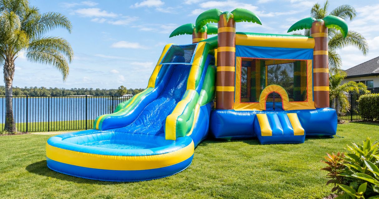 Best bounce house and water slide combo rentals in Jacksonville 2026