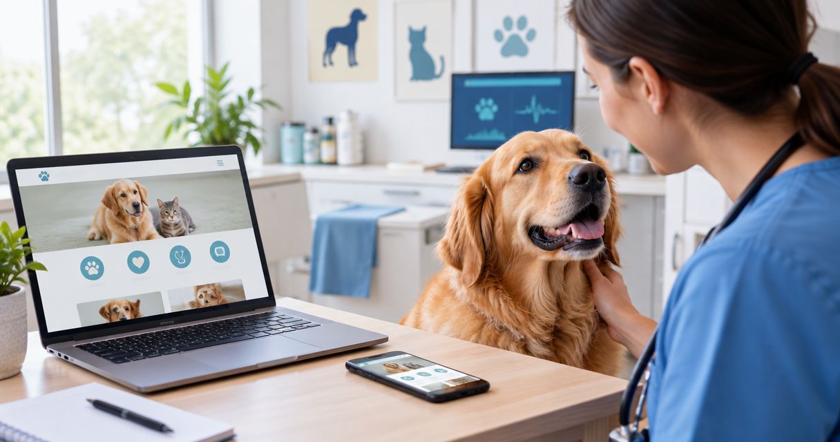 Website design for veterinary clinics: complete 2026 guide