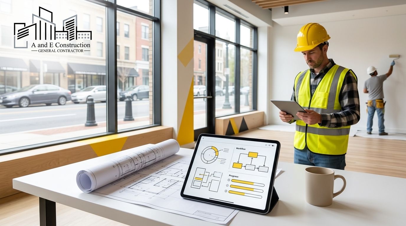 Landlord approval to open-for-business: DC tenant build-out workflow