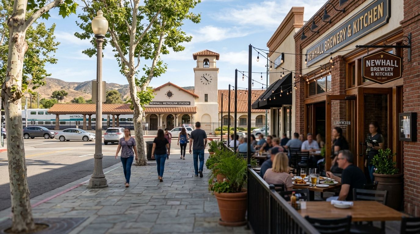 Best restaurant near the Newhall Metrolink station